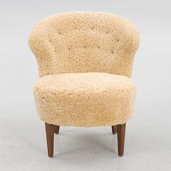 Armchair, Scandinavian Modern, 1940s.