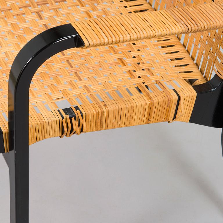 Alvar Aalto, nojatuoleja, 4 kpl, malli 45, Artek 1970-luku.