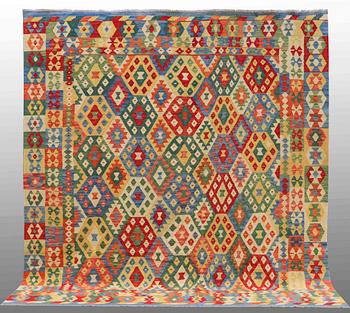 A carpet, Kilim, ca 288 x 266 cm.