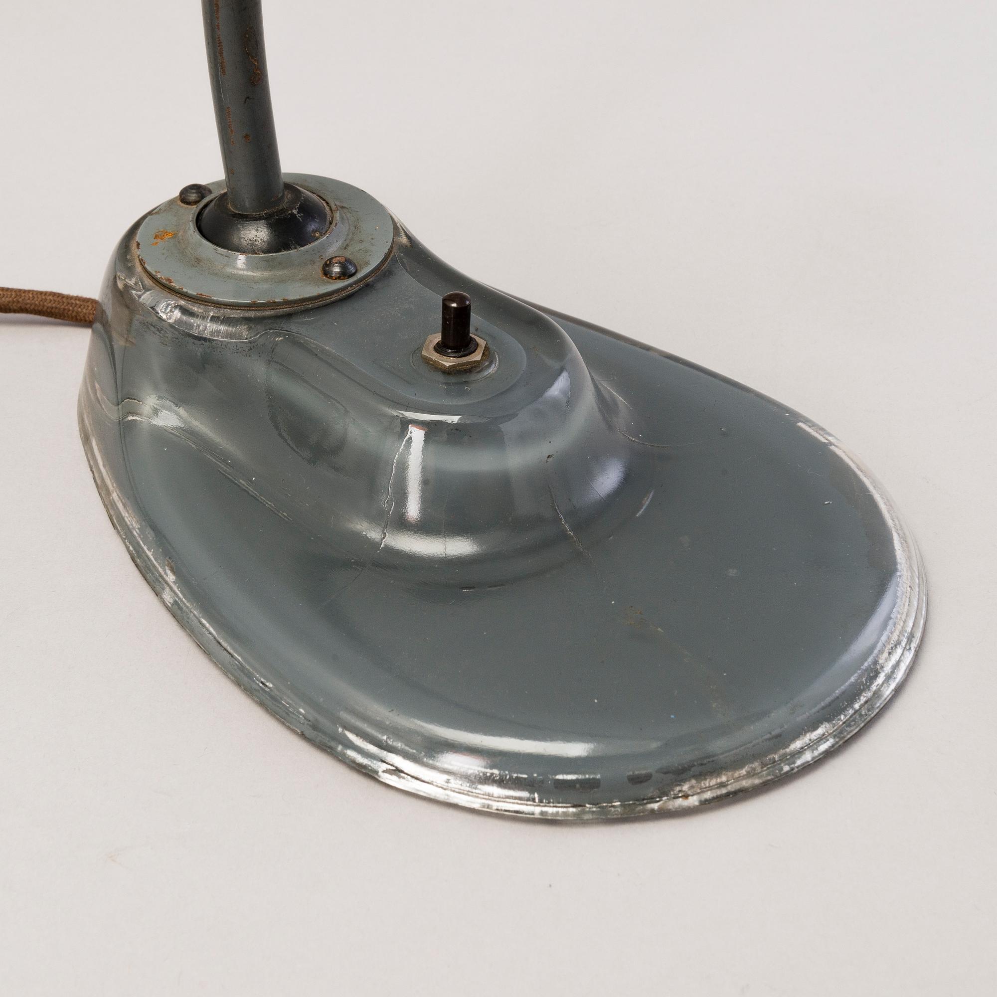 MARIANNE BRANDT, A No. 1115 Desk Lamp, Kandem, Germany first half of 20th century.