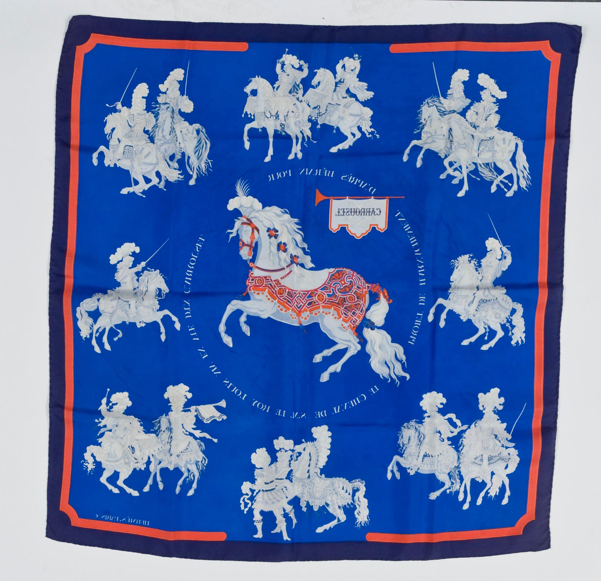 SCARF, Hermès, "Carrousel".
