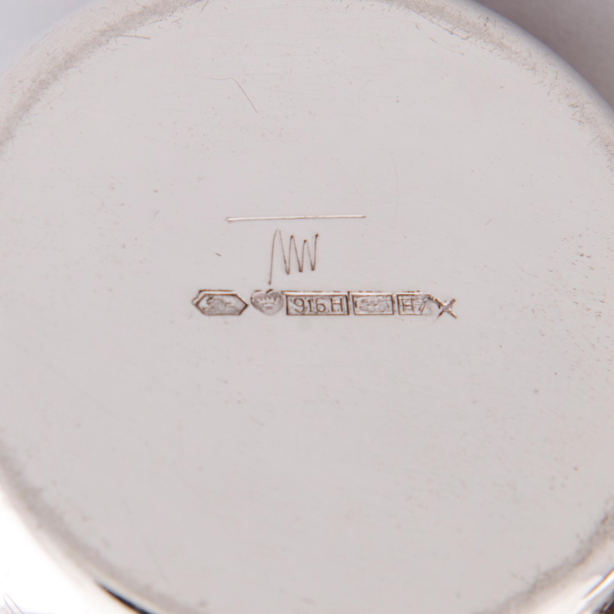 TAPIO WIRKKALA, kermakko ja sokerikko, hopeaa (915) Kultakeskus Hämeenlinna 1961.