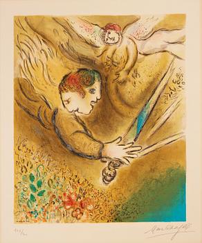 890. Marc Chagall Efter, "L'Ange du jugement".