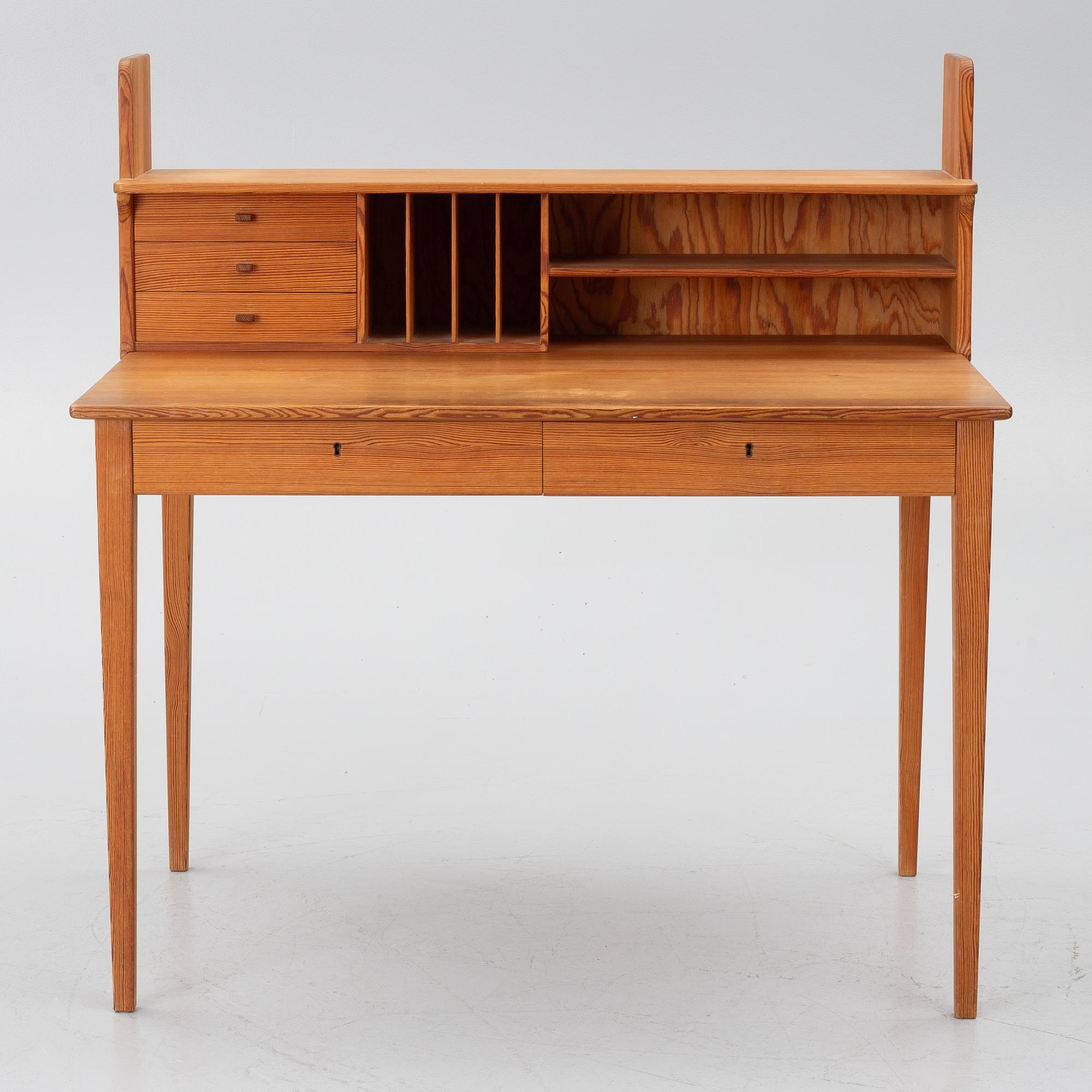 Carl Malmsten, “Fryklund”, desk, second half of the 20th century.