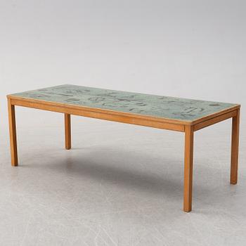 ALGOT TÖRNEMAN OCH DAVID ROSÉN, a 1950/60s sofa table "Triva Dura" for Nordiska Kompaniet, signed.