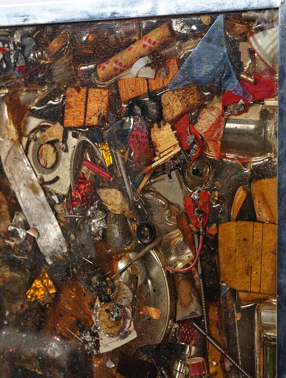 Arman (Armand Pierre Fernandez), "Poubelle d'Atelier".