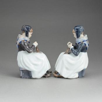 FIGURINER, 2st, porslin, Lotte Benter, Royal Copenhagen.