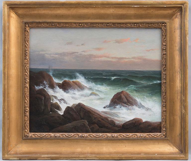 BERNDT LINDHOLM, öljy kankaalle, signeerattu.