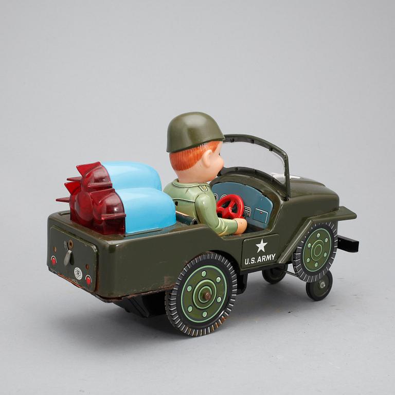 LEKSAKSBILAR, 4 st, bla Lego och Modern Toys, 1900-talets andra hälft.