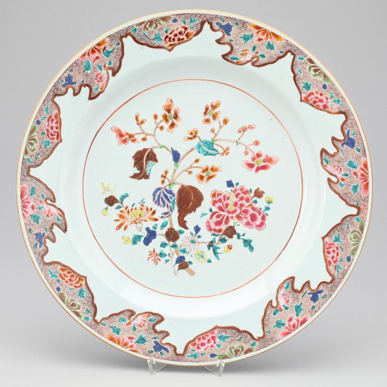 FAT, porslin, Kina, Qing dynastin, Qianlong (1735-96).