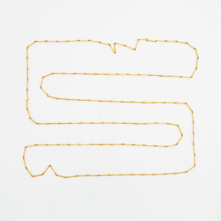 Lapponia, 18K gold chain, Lapponia 1983.