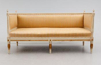 SOFFA, sengustaviansk, 1700-talets slut.