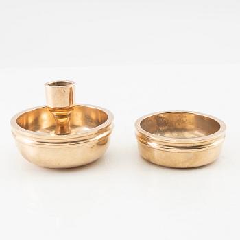 Bertel Gardberg, Ljusstake, skål, Boda sent 1900-tal.