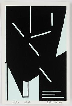 Olle Baertling · OLLE BAERTLING, färgserigrafi, 1951-68, signerad och numrerad 196/300.