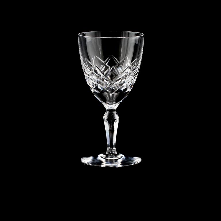 VITVINSGLAS, 17 st, Sverige, 1900-talets andra hälft.