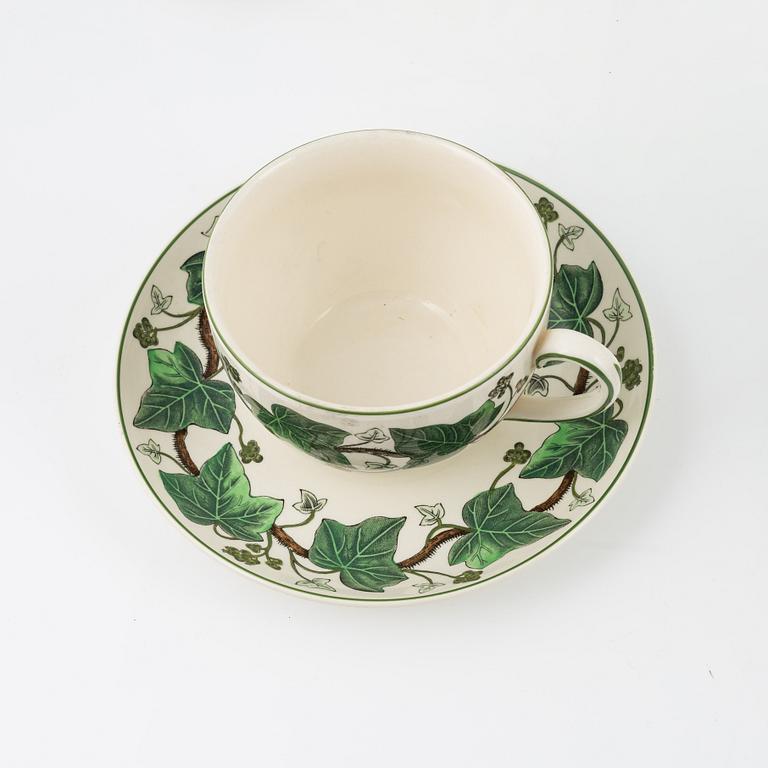A 78-piece 'Napoleon Ivy' dinner, tea and coffee service, Wedgwood, England.