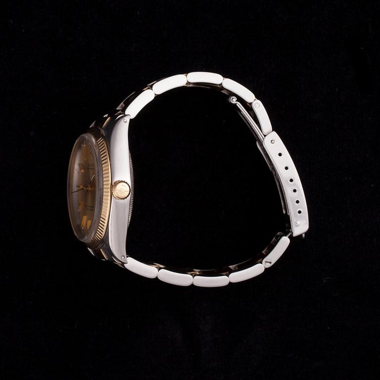 RANNEKELLO, miesten, Rolex Oyster chronometer. Terästä ja kultaa. 1900-luvun loppu.