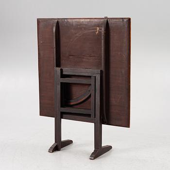 Fällbord, 1800-talets början.