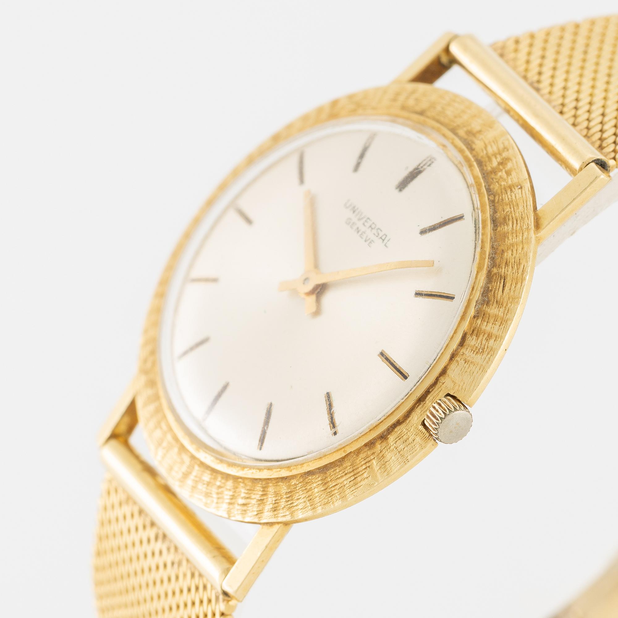 Universal Geneve, wristwatch, 33 mm.