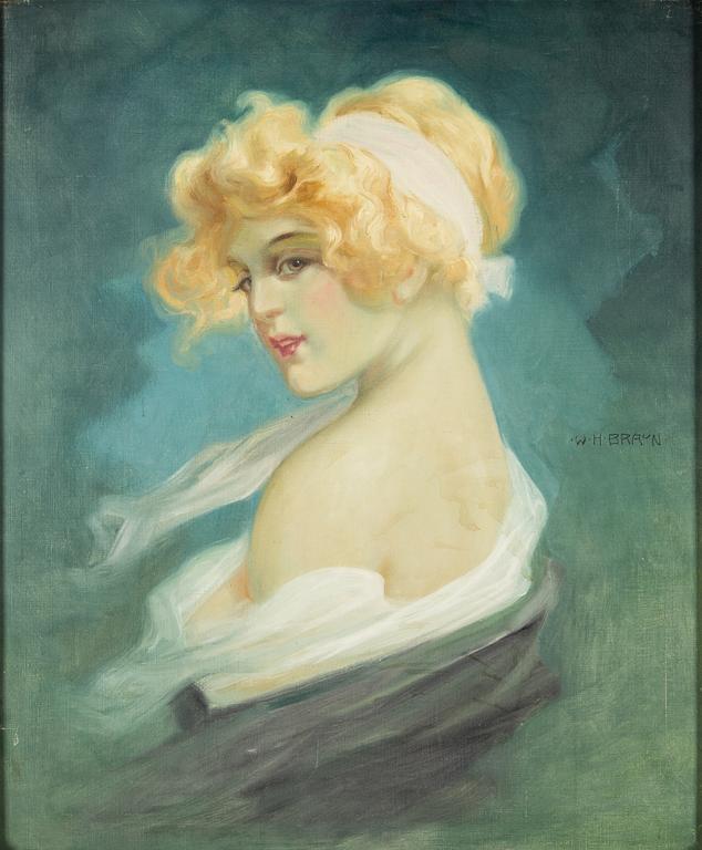 WILHELM HANS BRAUN, oil on canvas, signed.