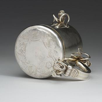 DRYCKESKANNA, av Jörgen Stilche, Köpenhamn 1671. Barock.