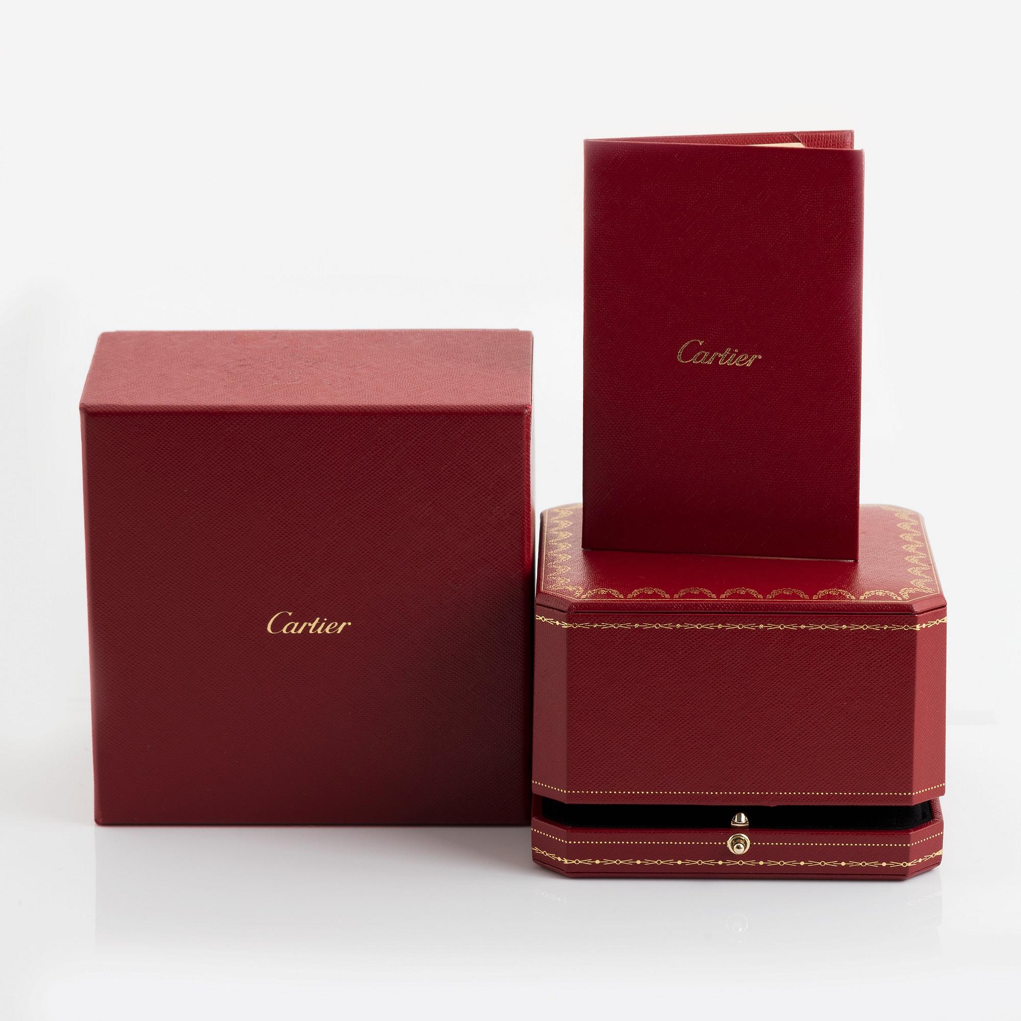 Cartier armband "Juste en Clou" 18K roséguld med runda briljantslipade diamanter.