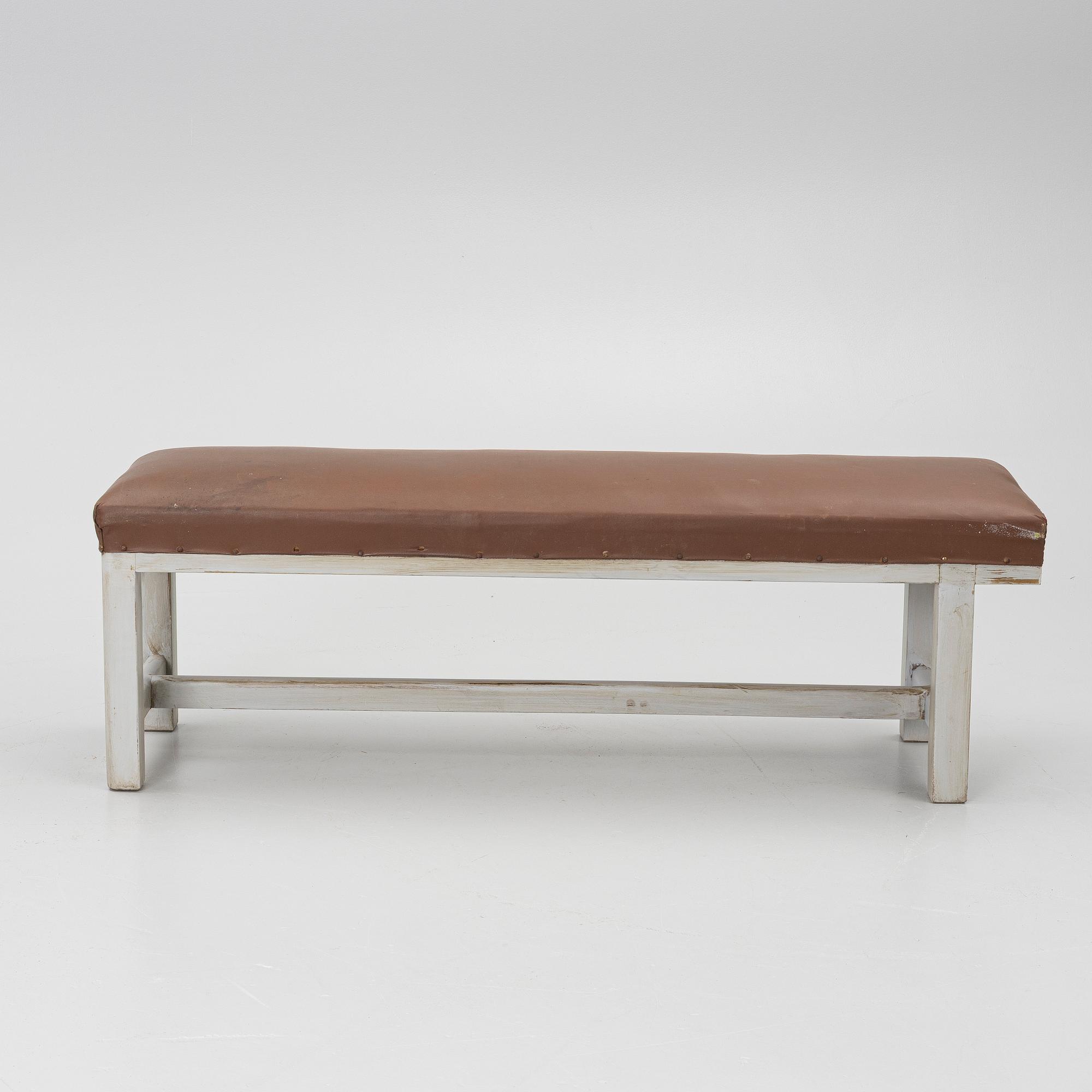 Bench, circa the mid-20th century.