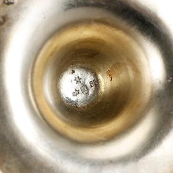 BORDSUPPSATS, nysilver, Württembergische Metallwarenfabrik WMF, 1900-talets början.