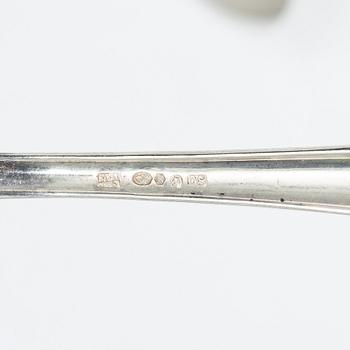 A Swedish silver cutlery set, "Lübeck", mark of K Anderson, Stockholm, some 1939 (107 pieces).