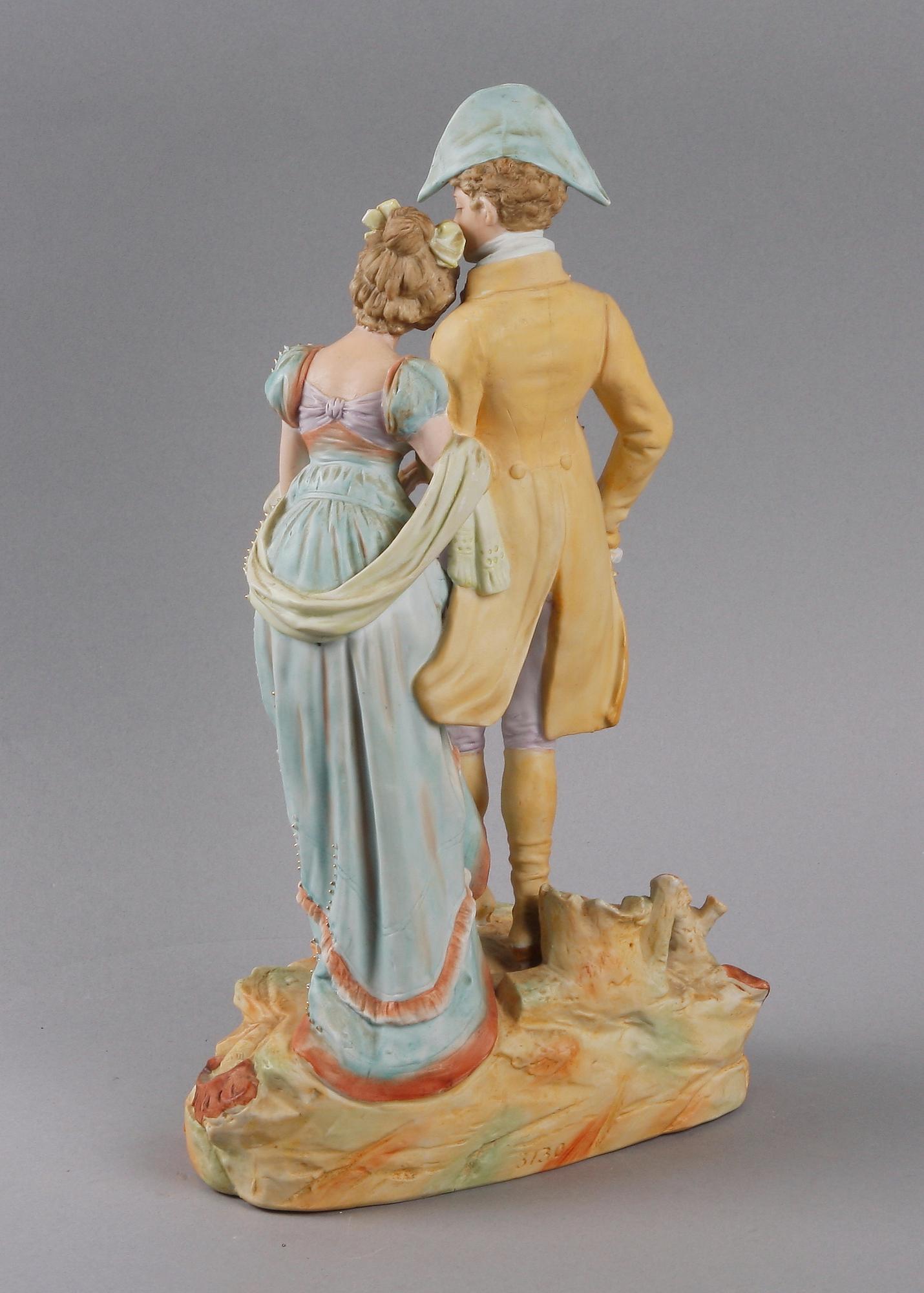 FIGURGRUPP, biskviporslin, 1900-talets senare del.