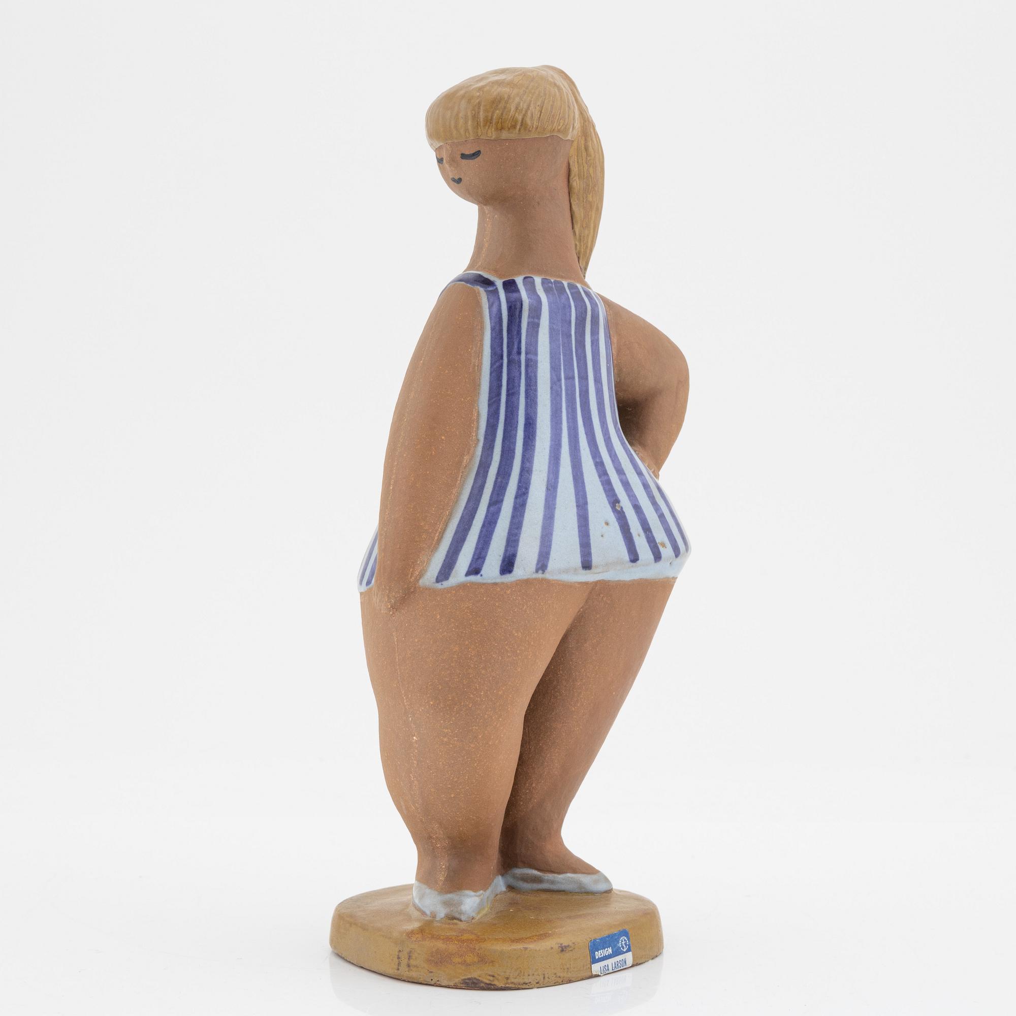Lisa Larson, a stoenware figurin, Gustavsberg, Sweden.