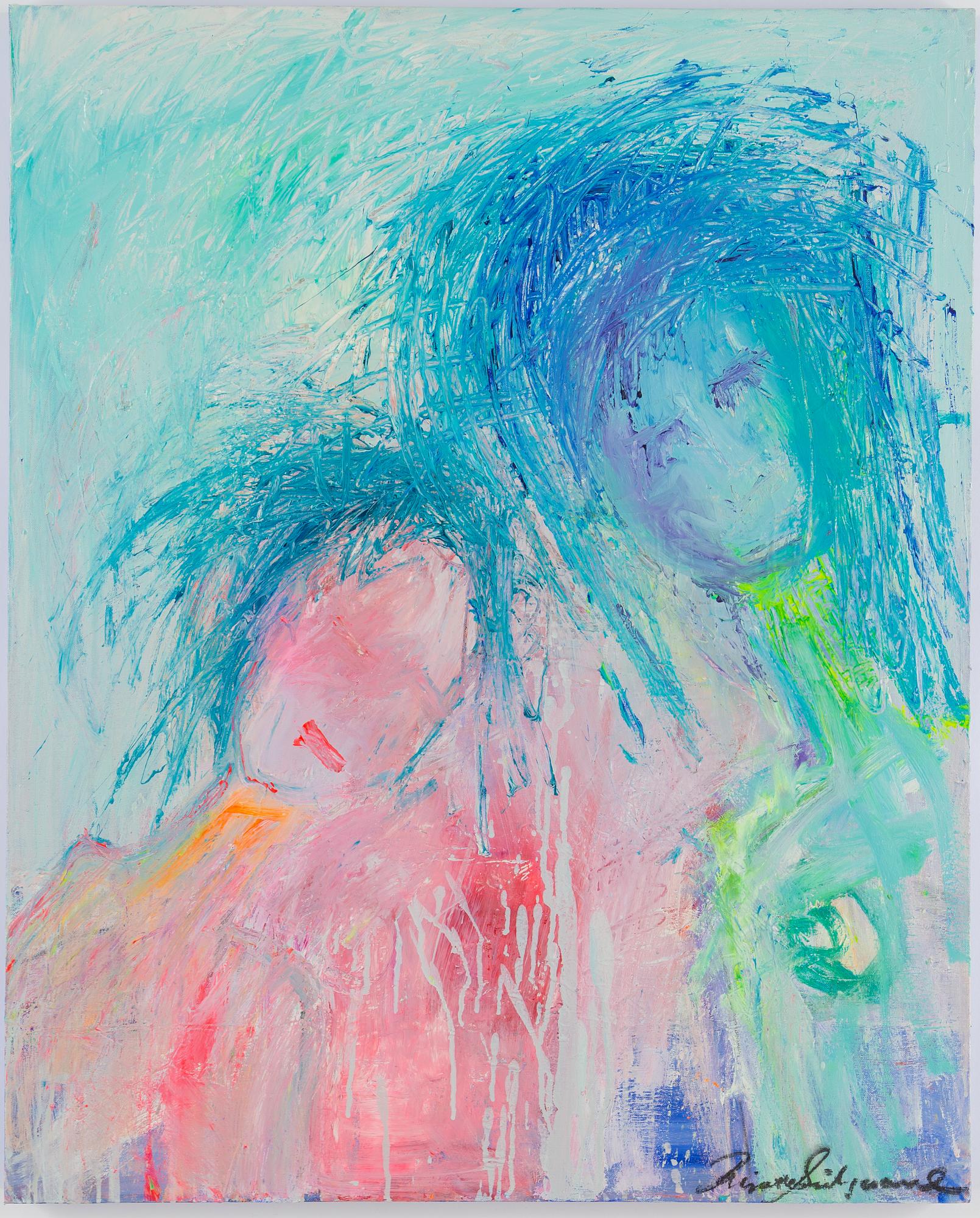 BIRGITTE SÖNDERGAARD, olja på duk, signerad.