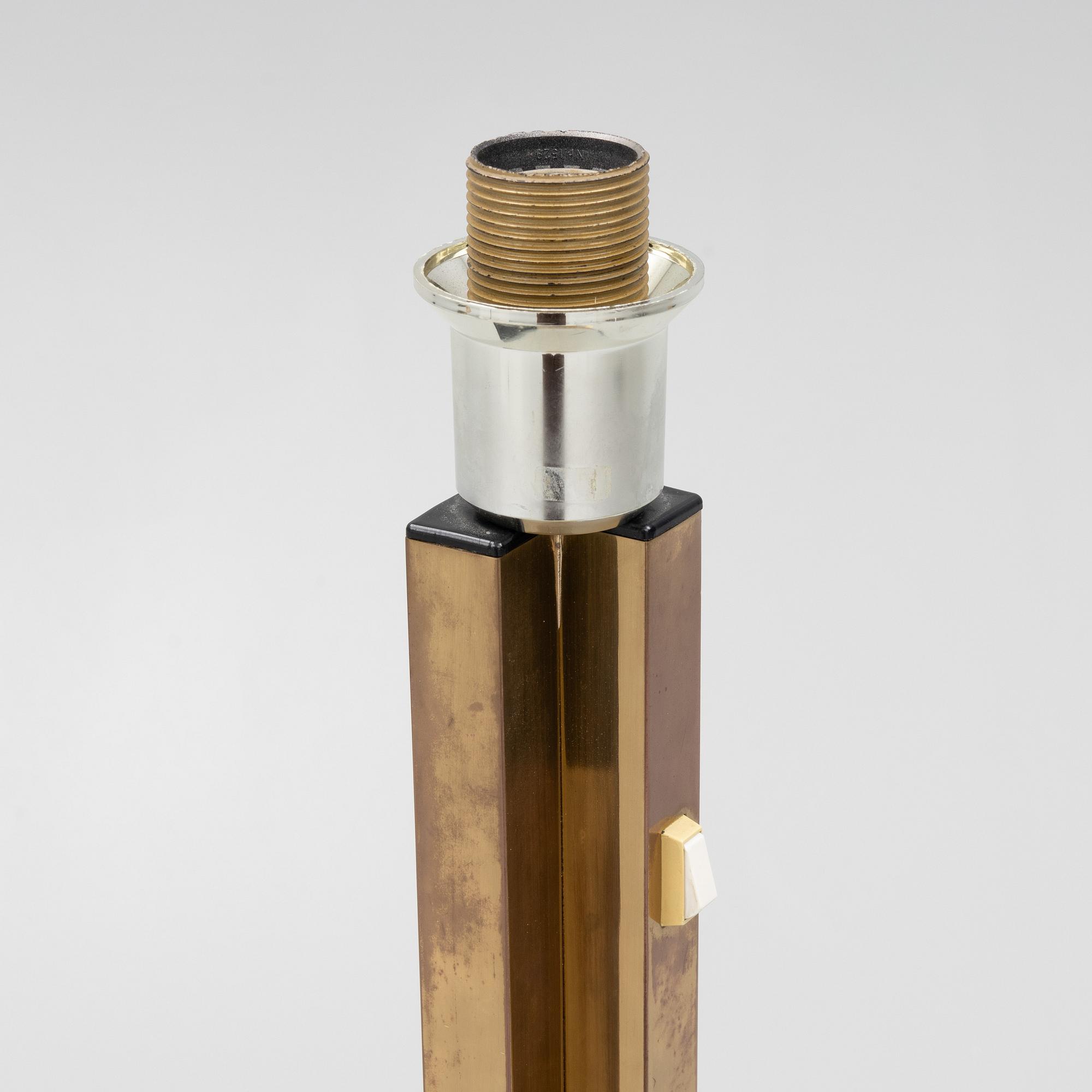 Golvlampa, Bergboms, 1900-talets senare del.