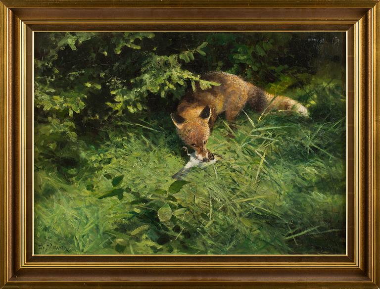 THURE WALLNER, olja på duk, signerad.