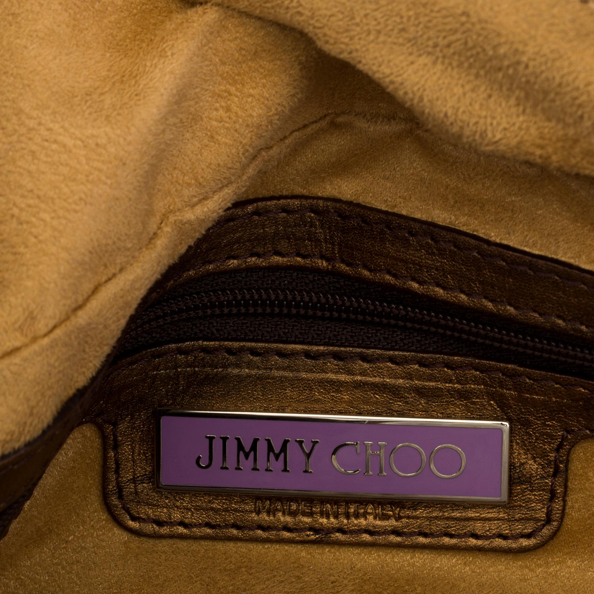 JIMMY CHOO, väska och plånbok.
