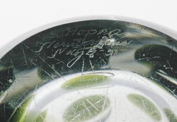 VAS, glas, Saara Hopea, Nuutajärvi Notsjö, Finland, sign o otydl dat, 1950-tal.