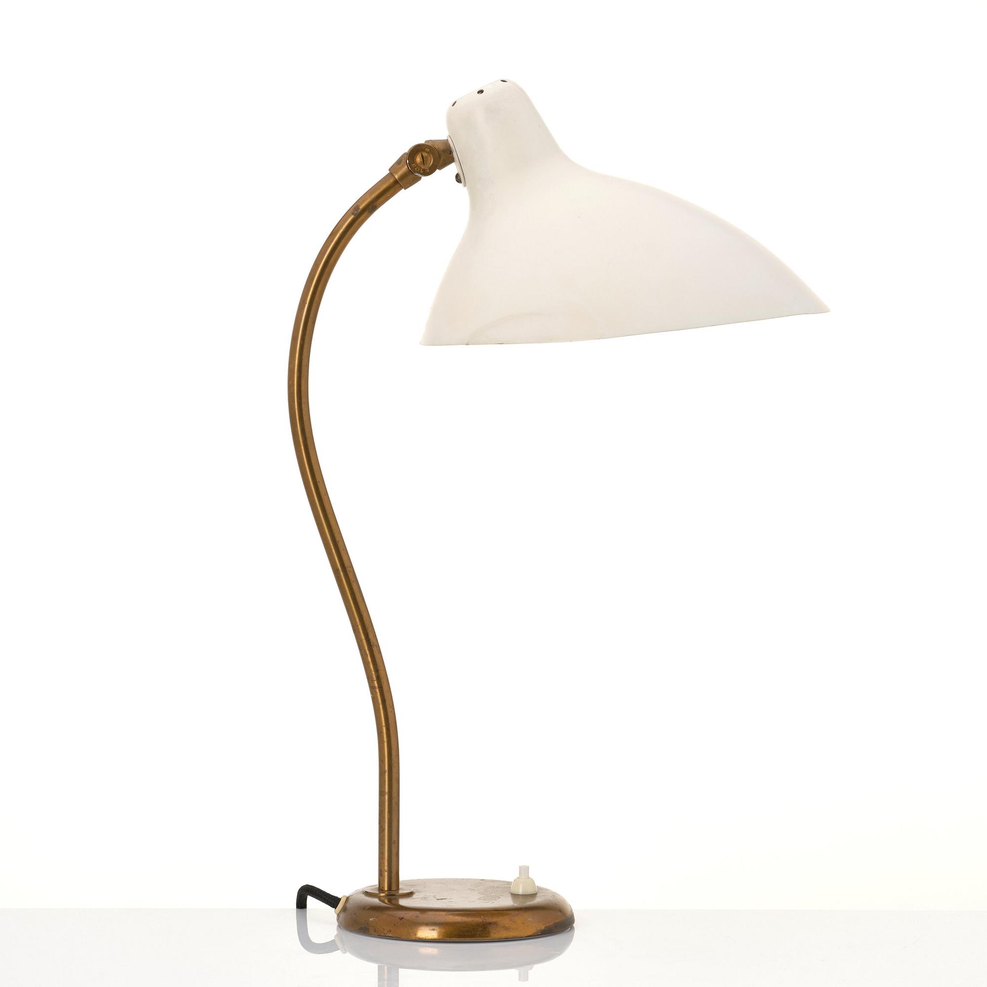 Harald Notini, a table lamp, model '15632', Arvid Böhlmarks Lampfabrik, Sweden, 1950s.