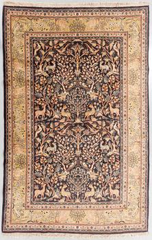 MATTA, old/semiantik, Golpayegan Iran, figural, ca 297 x 198 cm.