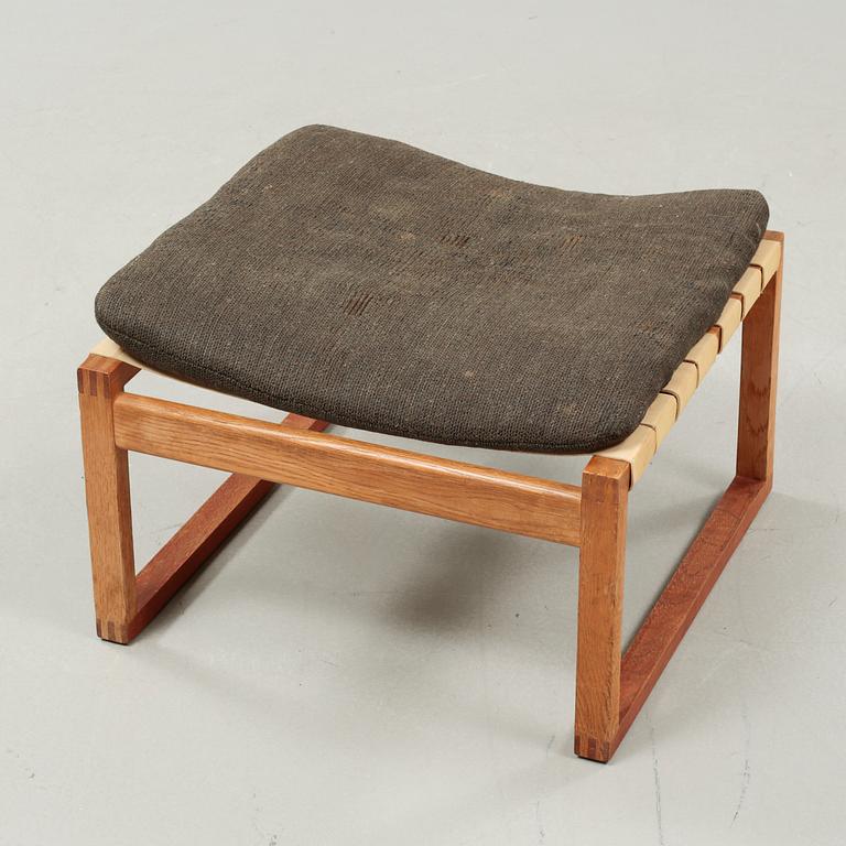 A 1960s stool, model 2248, designed by Børge Mogensen for Fredericia Stolefabrik.