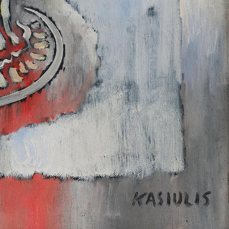 Vytautas Kasiulis, Embracing couple.