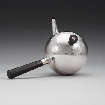 An Estrid Ericson silver teapot by Svenskt Tenn, Stockholm 1931.