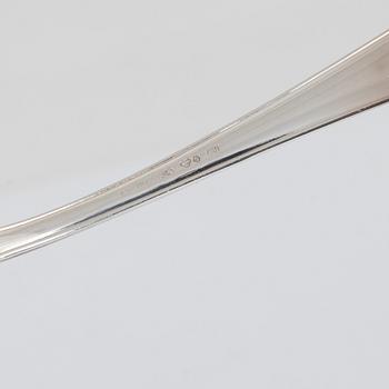 A Swedish Silver Cutlery, model 'Haga', among others mark of Hultman, Stockholm 1951 (75 pieces).