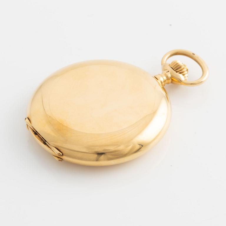 IWC, pocket watch, hunter, 53 mm.