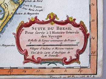 KARTA, M d'Anville, 1760.