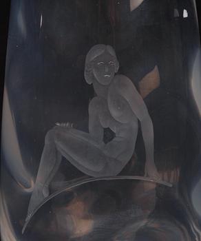 VAS, glas, Kosta, sign Bergh, dat 1939.