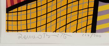 ROMERO BRITTO, silkscreen, 1984, signed in pencil and numbered 229/300.