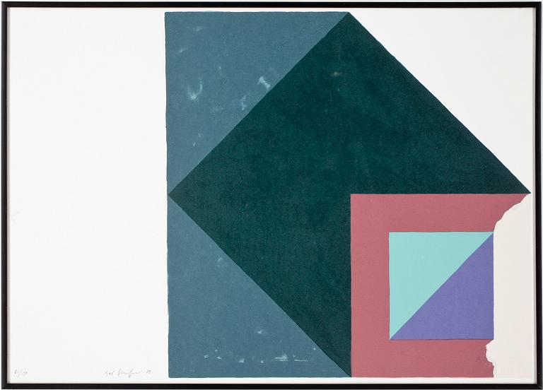 KJELL STRANDQVIST, färglitografi, signerad o numrerad 81/150, daterad -89.