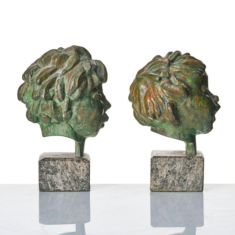 Carl Milles, Untitled (two heads).