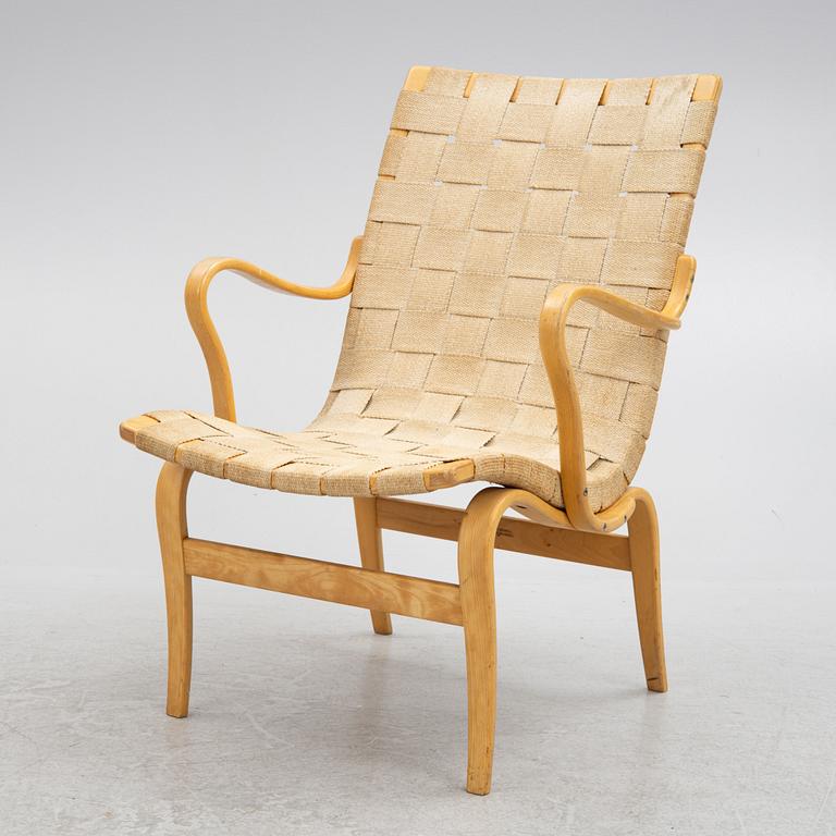 Bruno Mathsson, an 'Eva' armchair, Firma Karl Mathsson, Värnamo, 1962.