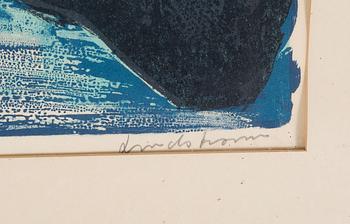 BENGT LINDSTRÖM, lithograph in colors, signed and numbered 3/100.